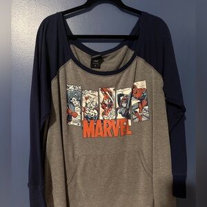 Her Universe Thin Marvel Graphic Sweatshirt